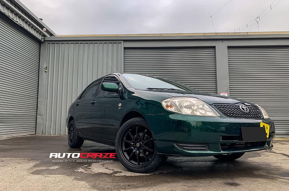 TOYOTA COROLLA ROTATE MATTE BLACK 